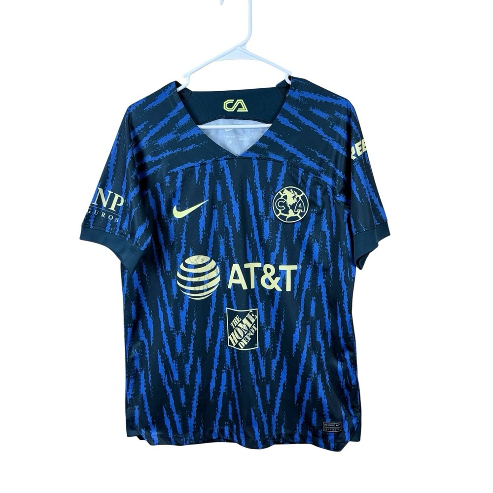 Nike Men's Club America 2022/2023 Away Stadium Jersey Dri-Fit - Autographed